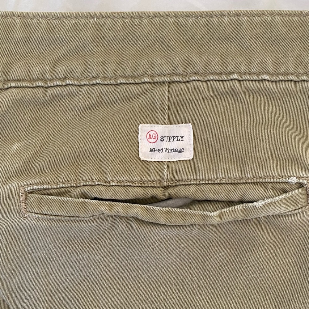 AG Jeans • Standard Issue Ex-Boyfriend Khaki Crop, Regulations, Boyfriend Cut 31 - Picture 5 of 8